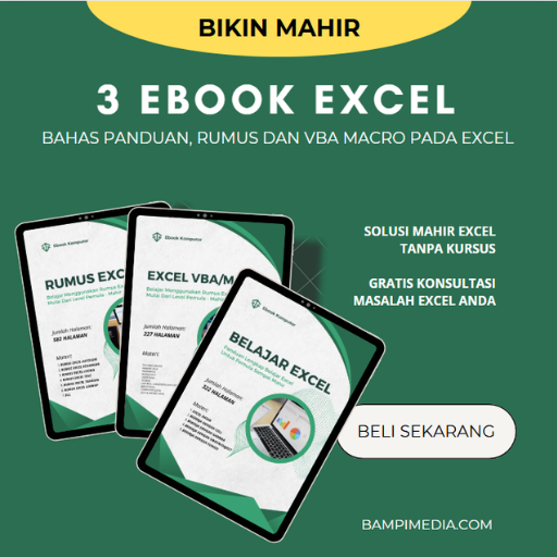 3 Ebook Excel Lengkap
